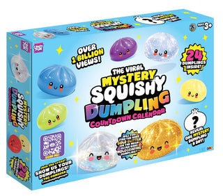RMS® Crazy Fun™ Dumpling Advent Squishy Calendar 2026