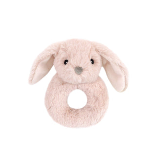 Mon Ami Faith Bunny Rattle - Pink