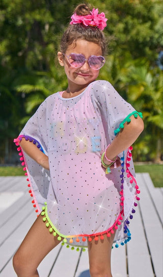 Lola and The Boys Rainbow Crystal Coverup