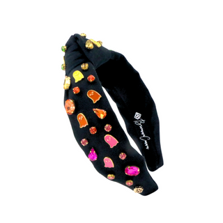 Brianna Cannon Neon Ghosts on Black Headband - Child
