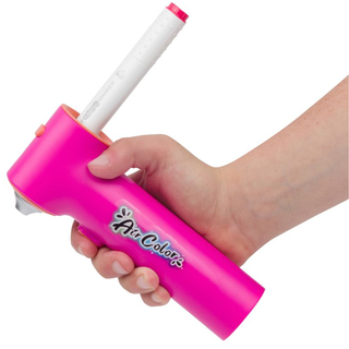 Air Color Fashion Airbrush Kit from The Pencil Grip Inc, featuring colorful spray tools for arts and crafts projects.