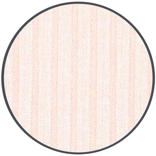 Lou Lou and Company ribbed headband in Rosie color, featuring a soft, circular design perfect for babies and toddlers.