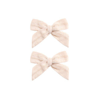 Rylee & Cru Bow Clip Set - Antique
