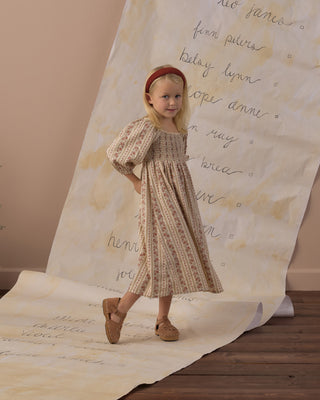 Rylee & Cru Della Dress - Floral Stripe 