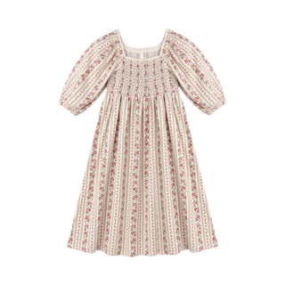 Rylee & Cru Della Dress - Floral Stripe