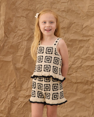 Rylee & Cru Kira Set abstract 2-piece outfit featuring a patterned top and coordinating bottoms, stylish and comfortable for kids.