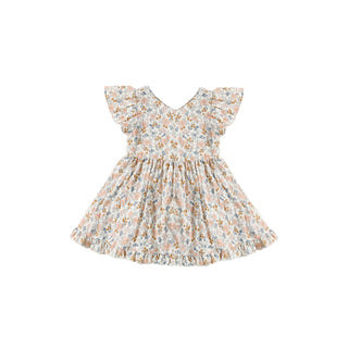 Rylee & Cru Lila Romper - Flower Field
Floral dress on a white background