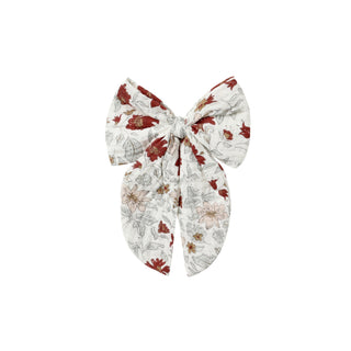 Rylee & Cru Oversized Bow - Holiday Floral
Floral headband with a large bow on a white background
