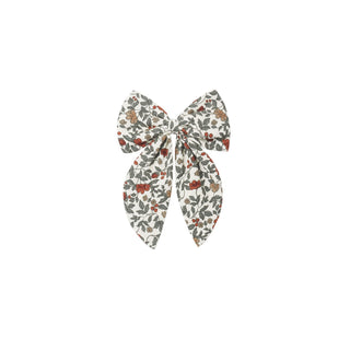 Rylee & Cru Oversized Bow - Holiday Floral