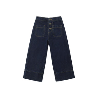 Rylee & Cru Patch Pocket Pant - Dark Indigo