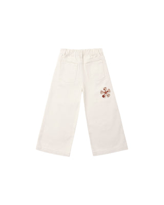 Rylee & Cru Straight Leg Pant - Daisy Patches
