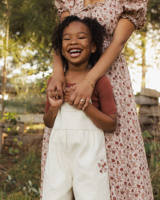 Rylee & Cru Wideleg Overall - Daisy Patches