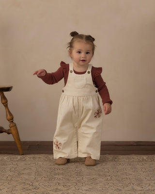 Rylee & Cru Wideleg Overall - Daisy Patches