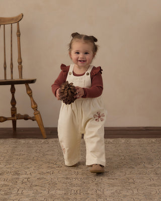 Rylee & Cru Wideleg Overall - Daisy Patches