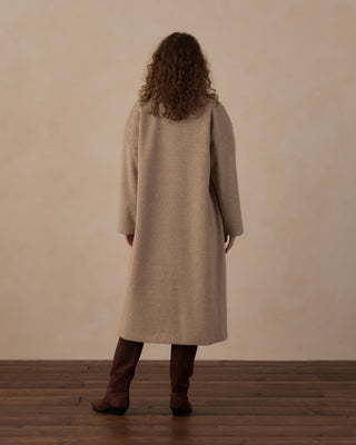 Rylee & Cru Women's Presley Longline Coat - Stone