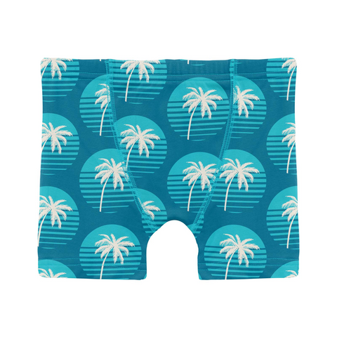 KicKee Pants Cerulean Blue Palm Tree Sun Boys Boxer Brief, KicKee Pants, Boxer Brief, Boxer Briefs, Cerulean Blue Palm Tree Sun, cf-size-3t-4t, cf-size-small-6-8, cf-size-xsmall-5-6, cf-type-
