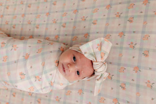 In My Jammers Swaddle Blanket - Frankie Plaid