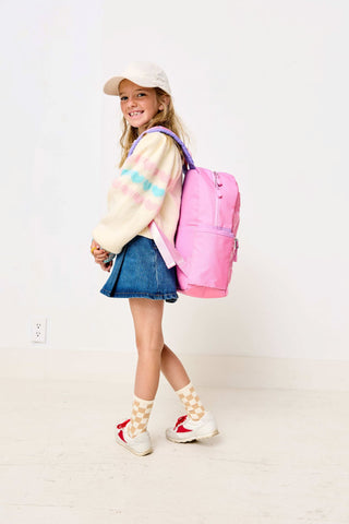 State Bags, State Bags Kane Backpack - Ombre Fuzzy Hearts - Basically Bows & Bowties