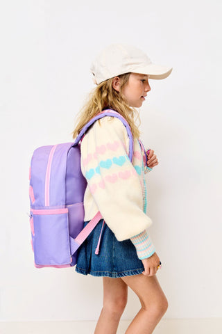State Bags Kane Backpack - Ombre Fuzzy Hearts