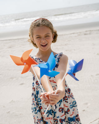 Pink Chicken Girls Kelsey Dress - Red White and Bows