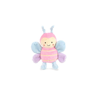 Soft Mon Ami Petit Butterfly stuffed animal with colorful wings and plush body, perfect for cuddling and play.