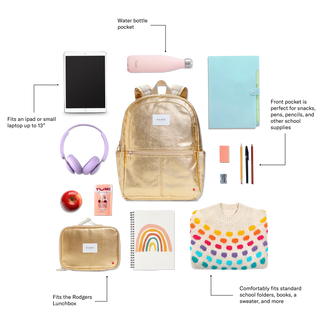State Bags Kane Kids Backpack - Fuzzy Hearts