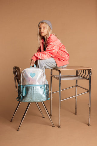 State Bags Kane Backpack - Blue Iridescent