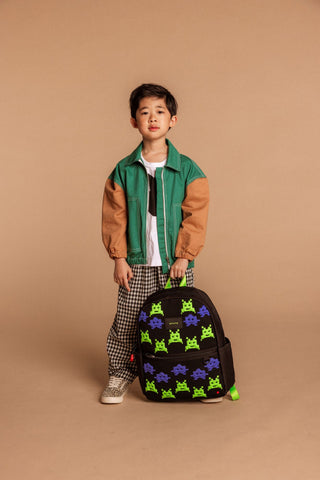 State Bags, State Bags Kane Backpack - Arcade / Space Invaders - Basically Bows & Bowties