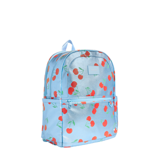 State Bags Kane Double Pocket Large Backpack - Blue Cherries
