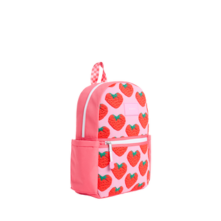 State Bags Kane Kids Mini Backpack - Strawberry Intarsia