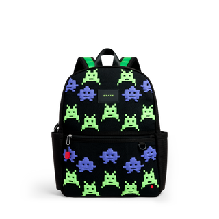 State Bags, State Bags Kane Backpack - Arcade / Space Invaders - Basically Bows & Bowties