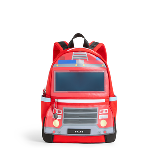 State Bags Kane Mini Backpack - Firetruck
