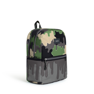 State Bags Kane Double Pocket Backpack - Camo Drip