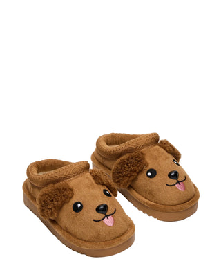Steve Madden Toddler Pet Slippers - Tan