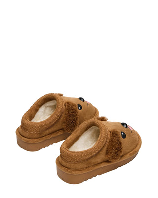 Steve Madden Toddler Pet Slippers - Tan