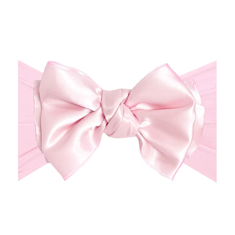Baby Bling Satin FAB Headband - Pink