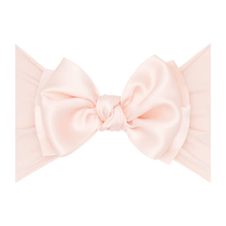 Baby Bling Satin FAB Headband - Rosebud