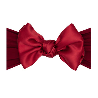 Baby Bling Satin FAB Headband - Ruby