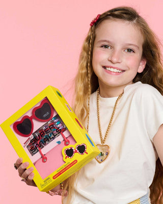Super Smalls Heartfelt Sparkle Gemify™ Sunglasses + Case