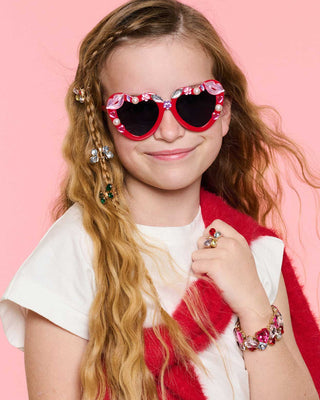 Super Smalls Heartfelt Sparkle Gemify™ Sunglasses + Case