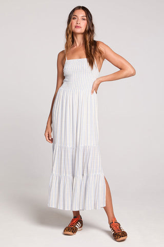 Saltwater Luxe Leon Midi Dress in Cloud Blue Basically Bows & Bowties Saltwater Luxe Leon Midi Dress in Cloud Blue Basically Bows & Bowties