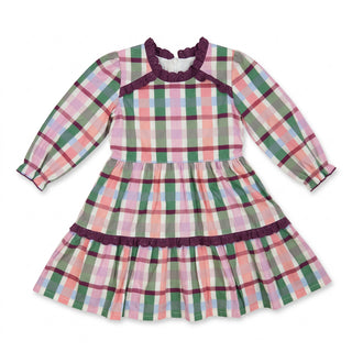 Hollis Baker Scarlett Dress - Autumn Plaid