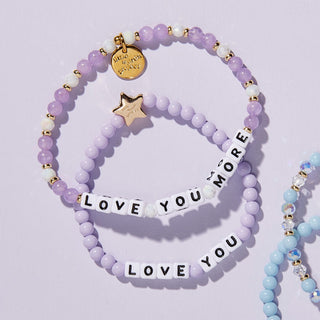 Little Words Project Bracelet - Love You & Love You More Set