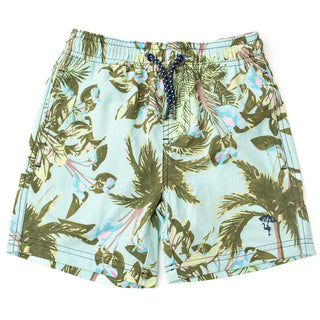 Shade Critters Boys Trunks - Mint Tropics