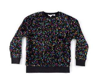 Shiraleah Fiesta Adult Sweatshirt - Black