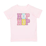 Sweet Wink Hip Hop Patch S/S Ballet Pink Tee, Sweet Wink, Easter, Easter Tee, EB Girls, Hip Hop Patch, Hip Hop S/S Ballet Pink Tee, Sweet Wink, Sweet Wink Easter, Tee - Basically Bows & Bowti