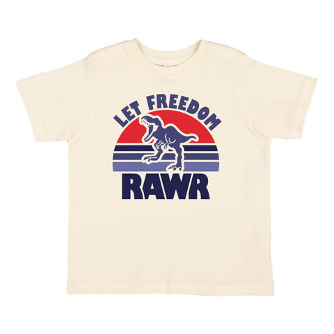 Sweet Wink Let Freedom Rawr S/S Tee - Natural