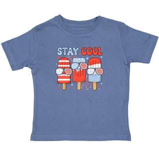 Sweet Wink Stay Cool Short Sleeve T-shirt - Indigo