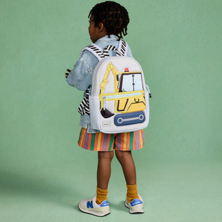 State Bags Kane Mini Backpack - Construction Truck