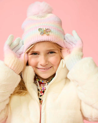 Super Smalls Pastel Rainbow Gloves 
Super Smalls Pastel Rainbow Beanie